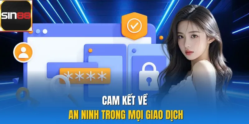 Cam kết về an ninh trong mọi giao dịch 